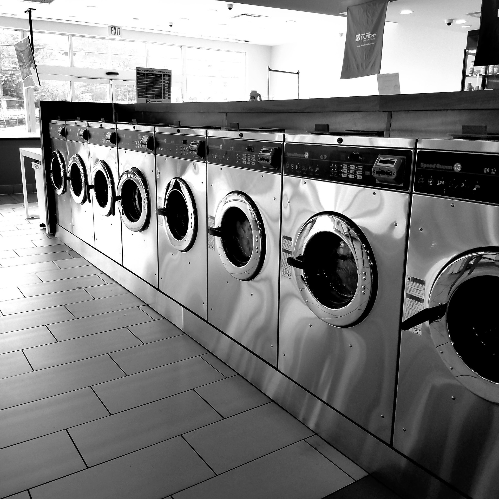 Modern Laundromat 