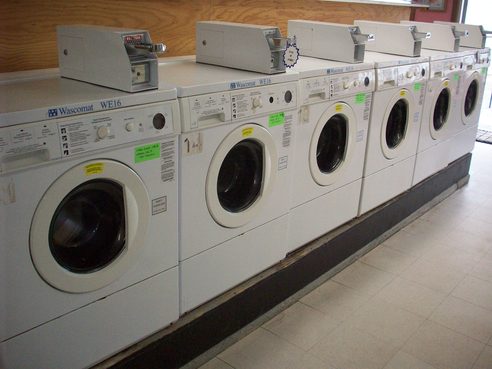 Coin Laundries in Same Town
